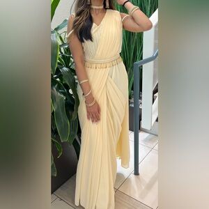 Indian saree sari one piece gown
